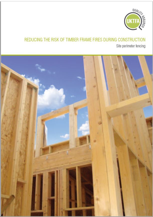 Reducing Risk of Timber Frame Fires During Construction - Site perimeter Fencing