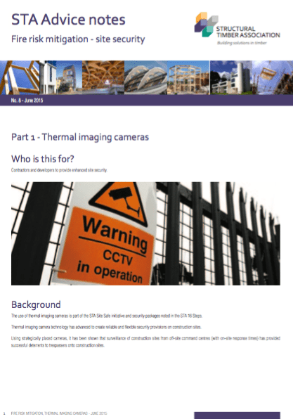 Site Security - Thermal Imaging Cameras (STA: Advice Note 8.1)